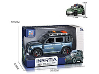 Terenowe auto JEEP metal, otwierane drzwi 1:32 światło/dzwięk