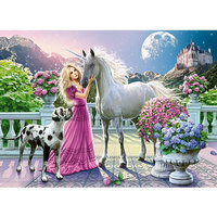 Castorland Puzzle  300 el. My friend unicorn