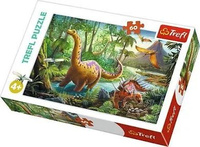 Trefl Puzzle 60 Wędrówka Dinozaurów