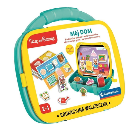 Clementoni Gra Eduk Walizeczka Moj Dom 50391