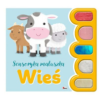 Książeczka dźwiękowa SENSORYKA MALUSZKA WIEŚ