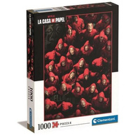 Puzzle 1000 EL NETFLIX La Casa de Papel Clementoni