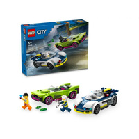 Klocki Lego City 60415 Pościg radiowozu za muscle carem