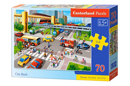 Castorland Puzzle 70 el. B-070039 City Rush