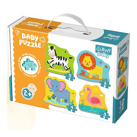 Puzzle Baby Zwierzęta na Safari