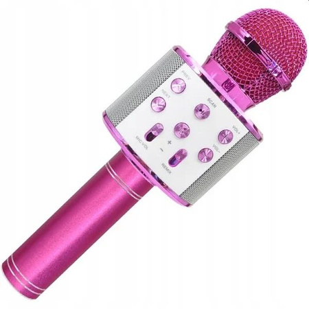 Wielofunkcyjny Mikrofon nagrywający z głośnikiem Bluetooth i wejściem USB