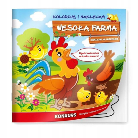 WESOŁA FARMA kolorowanka