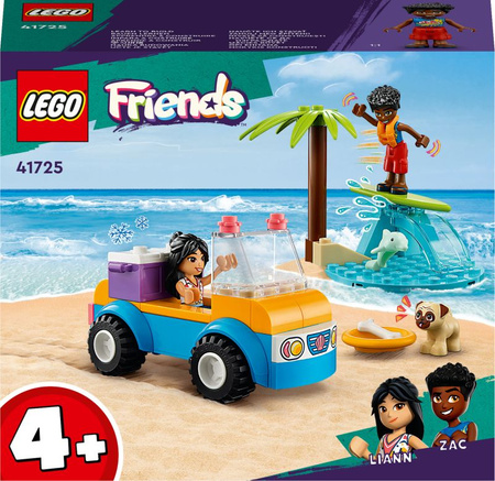 Klocki Lego Friends Zabawa z Łazikiem Plażowym 41725