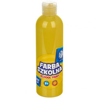 Farba Szkolna Plakatowa 250ml Żółta Astra