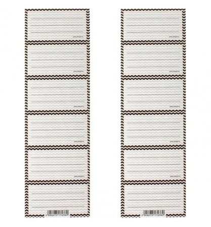 NAKLEJKI NA ZESZYT RAMKA B&W1 STK PB A`25 /2500