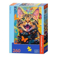 Puzzle 260 el.  B-27637-1 Happy Cat