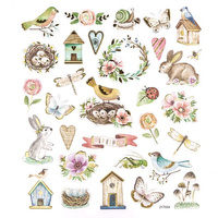 NAKLEJKI - POWIEW WIOSNY, 31 SZT.