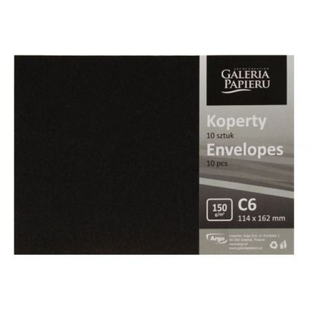 Koperta C6 Pearl brązowy K., 150g/m2, op/10szt.