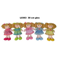 LALKA 5 ASST GLOS 30CM  163011