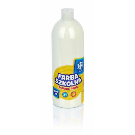 Farba szkolna Astra 1000 ml-biała