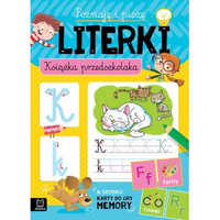 POZNAJĘ I PISZĘ LITERKI KSIĄŻKA PRZEDSZKOLAKA