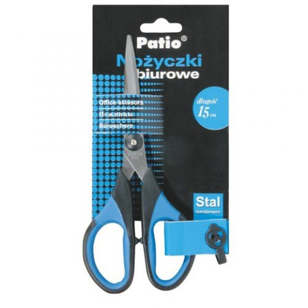 Nożyczki15CM Gumowo-Plastikowy Uchwyt Patio