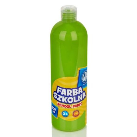 Farba Szkolna Plakatowa 500ml Limonkowa Astra