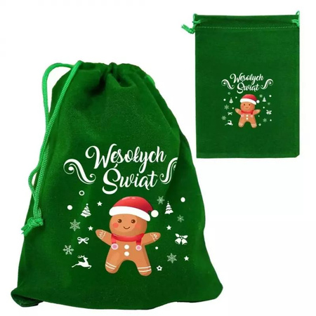 Woreczek welurowy (12 × 18 cm.)