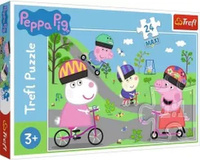 Trefl Puzzle Maxi 24el. Aktywny Dzień Świnki Peppy