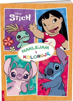 DISNEY STICH. NAKLEJAM I KOLORUJĘ