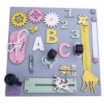 TABLICA MANIPULACYJNA MAŁA  KOLOROWA R