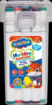 Markery do prac artystycznych 12 kolorów