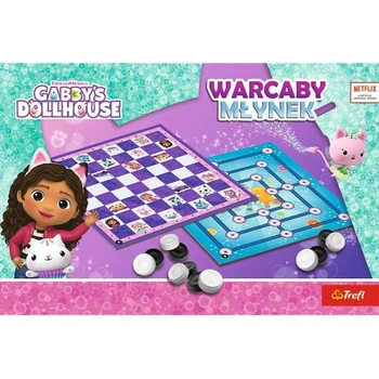 Game Checkers & Mill Gabby's Dollhouse