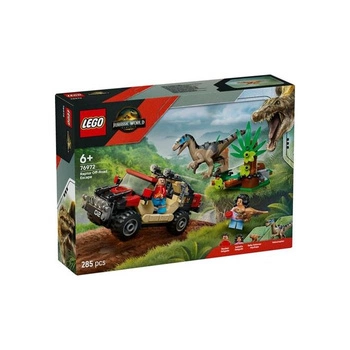 Klocki LEGO Jurassic World Ucieczka terenówką przed raptorem, 76972