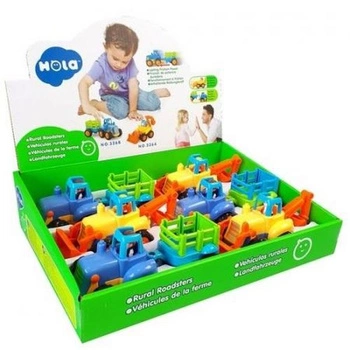 TRAKTOR Z PRZYCZEPĄ