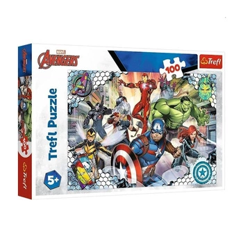 Puzzle 100 el. Sławni Avangers, Trefl