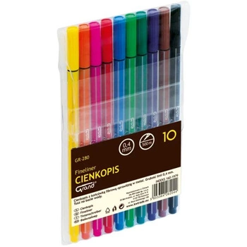 Cienkopis GRAND GR-280 10 kolorów