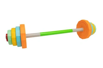 Kolorowa sztanga dla dzieci – regulowana waga do 3 kg