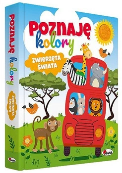 Książeczka POZNAJĘ KOLORY ZWIERZĘTA ŚWIATA