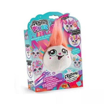 PROJEKT PLUSZ FRYZURKI ZESTAW Z RĘCZNYM AEROGRAFEM