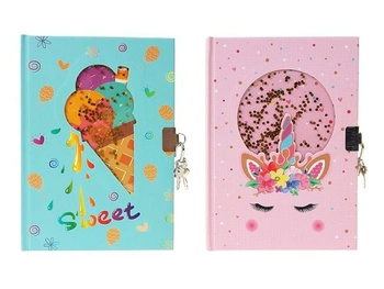 pamiętnik z kłódką mix wzorów