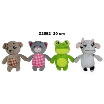 ZWIERZETA 4 ASST 20CM    163325