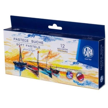 Pastele suche 12 kolorów, Astra Prestige