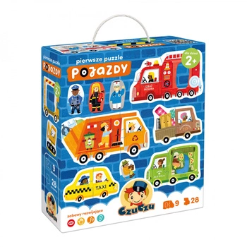 CzuCzu Pierwsze puzzle Pojazdy