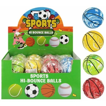 PIŁKA ODBIJAJĄCA DO KOSZYKÓWKI 6cm MIX4 MC