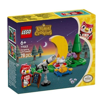 Klocki LEGO Animal Crossing Obserwacja Gwiazd z Celeste 77053