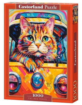 PUZZLE 1000 CAT BUS TRAVEL