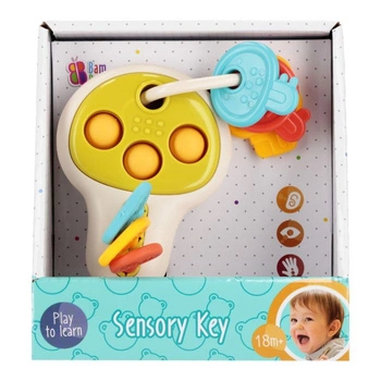 Zabawka sensoryczna Kluczyki BAM BAM 569002 15X16X10 WB 64