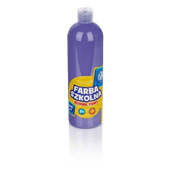 Farba Szkolna Plakatowa 500ml Fioletowa Astra