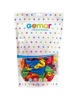 BALON 50SZT PASTEL 12' MIX KOLOR