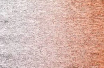 Krepina włoska 180g kolor metaliczny 802/4 - gradient pomarańczowo-srebrny
