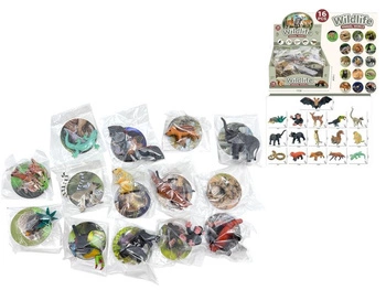 ZWIERZĘTA DZIKIE W 16SZT/DISP