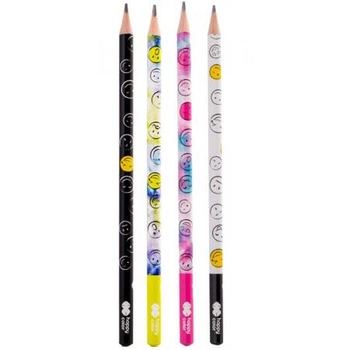 Ołówek trójkątny, 2B, Smile, Happy Color