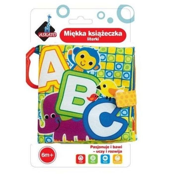 Askato Mięciutka Kiążeczka Literki i Cyferki