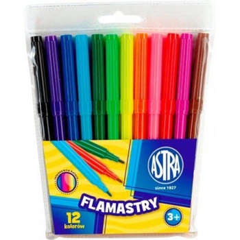 FLAMASTRY ASTRA CX - 12 KOLORÓW @
